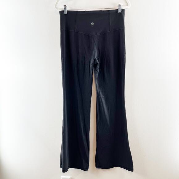 Athleta Elation High Rise Flare Pants Leggings Black Large - Picture 4 of 4